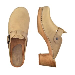 Sanita Malulo Træsko Beige