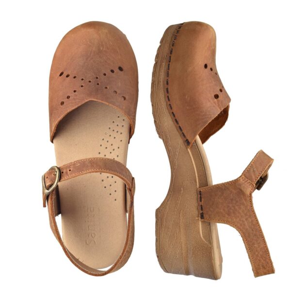 Sanita Original Sella Sandal Brun