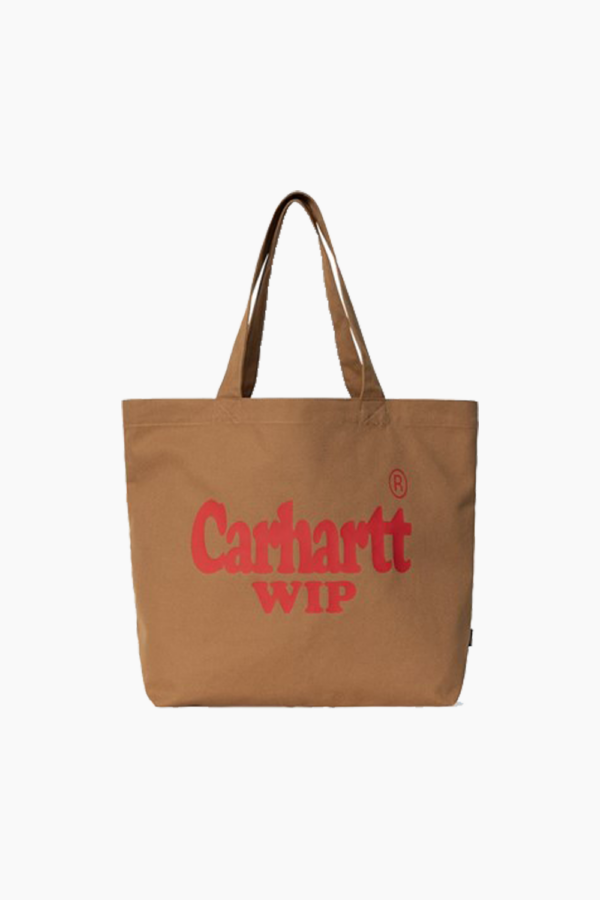 Canvas Graphic Tote Large - Spree Print