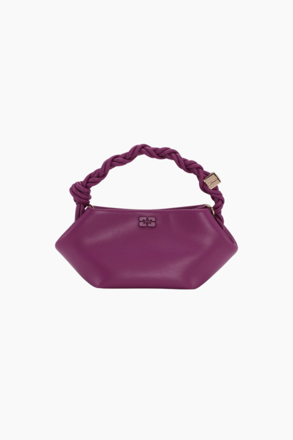 Ganni Bou Bag Mini A6511 - Boysenberry - GANNI - Lilla One Size billede