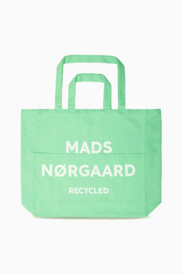 Recycled Boutique Altea Bag - Light Grass Green - Mads Nørgaard - Grøn One Size billede