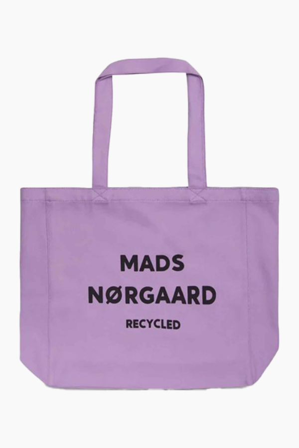 Recycled Boutique Athene Bag - Paisley Purple - Mads Nørgaard - Lilla One Size billede