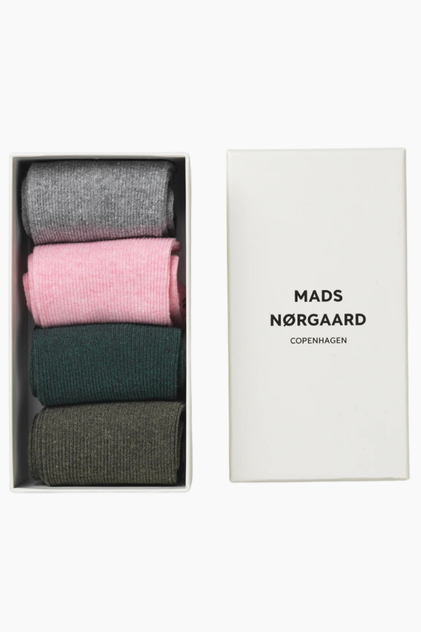 Sock Box Antonia - Winter W 24.4 - Mads Nørgaard - Mønstret One Size billede