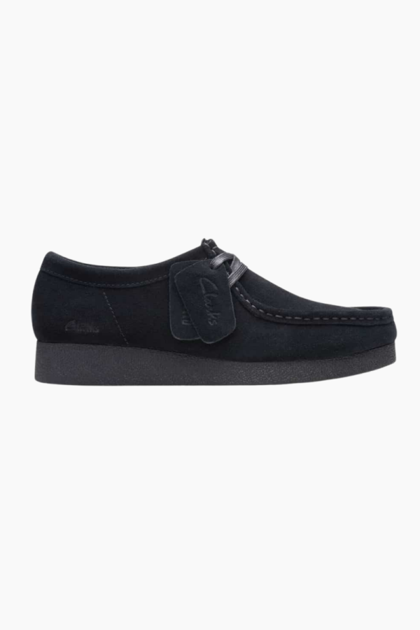 Wallabee - Black Suede - Clarks - Sort 44 1/2 billede