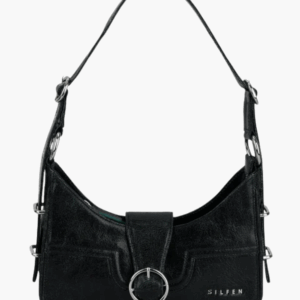 Alba Shoulder Bag 571075 - Blue - Silfen Studio - Sort One Size billede