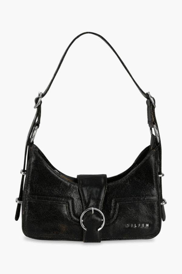 Alba Shoulder Bag 571075 - Yellow - Silfen Studio - Sort One Size billede