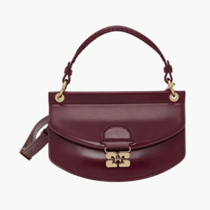 Apo-G Bag Mini Top Handle Box A6908 - Tawny Port - GANNI - Bordeaux One Size billede