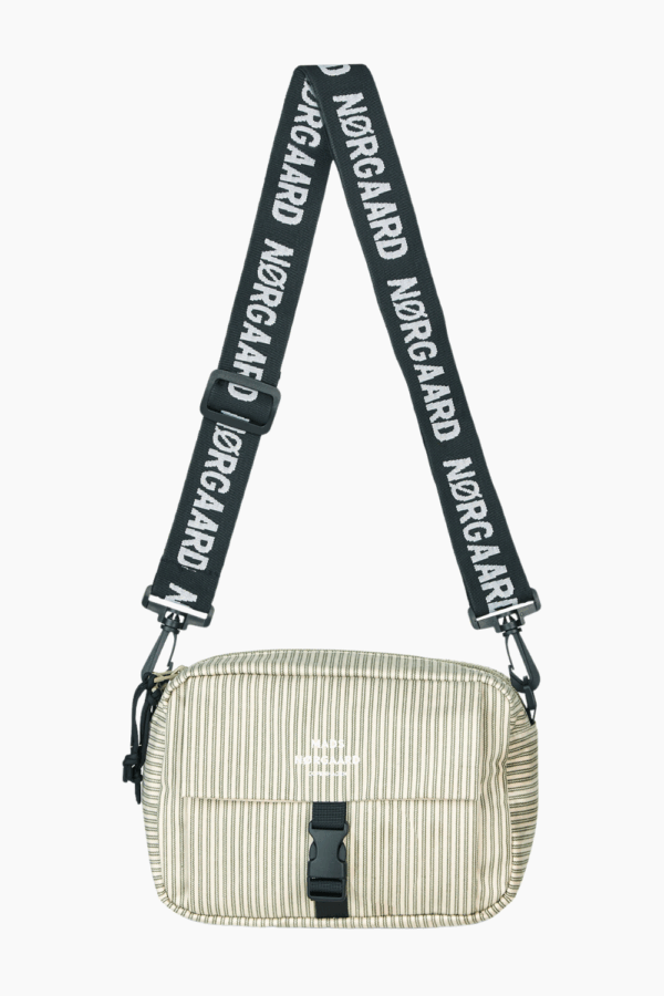 Broma AOP Fae Bag - Four Leaf Clover/Whitecap - Mads Nørgaard - Stribet One Size billede