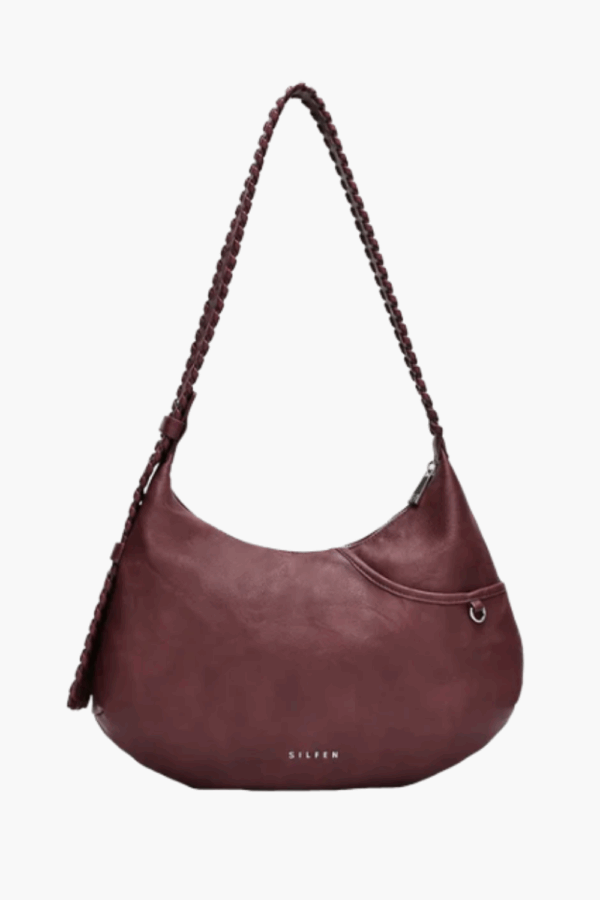 Debbie Shoulder Bag - Cherry - Silfen Studio - Bordeaux One Size billede