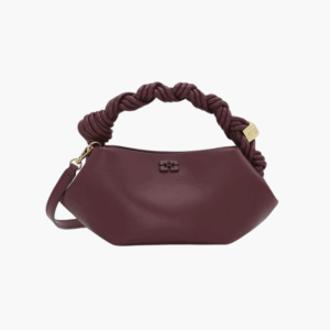 Ganni Bou Bag Mini A6947 - Burgundy - GANNI - Bordeaux One Size billede