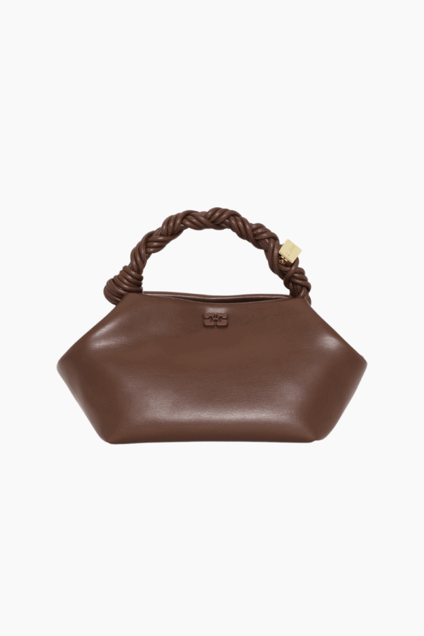 Ganni Bou Bag Small A5906 - Chocolate Fondant - GANNI - Brun One Size billede