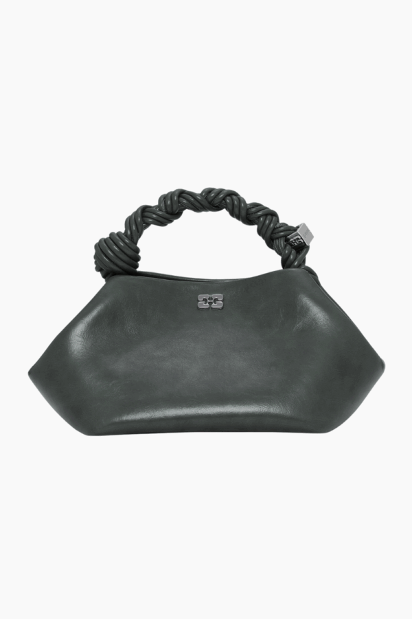 Ganni Bou Bag Small A6864 - Steal Grey - GANNI - Grå One Size billede