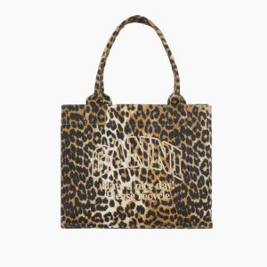 Large Easy Shopper Print A5807 - Leopard - GANNI - Leopard One Size billede