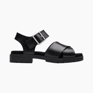 Orinoco Cross D - Black Leather - Clarks - Sort 41 1/2 billede