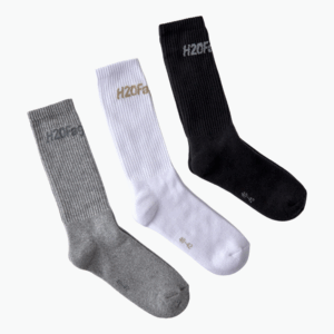 Suck Socks 3-Pack FA900229-3 - Black+White+Grey Mel. - H2O Fagerholt - Hvid 43-46 billede