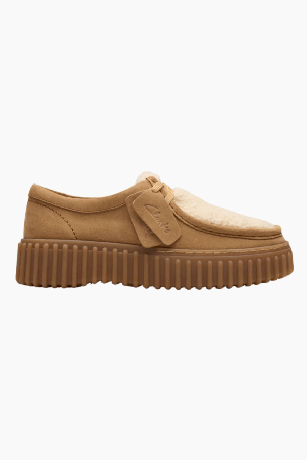 Torhill Bee D - Light Sand Int - Clarks - Brun 41 billede