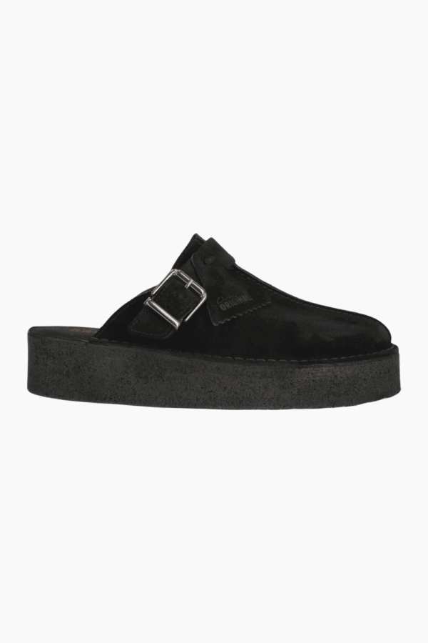 TrekWedge Mule D - Black Sde - Clarks - Sort 41/5 billede