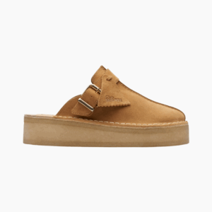 TrekWedge Mule D - Mid Tan Sde - Clarks - Creme 41 billede