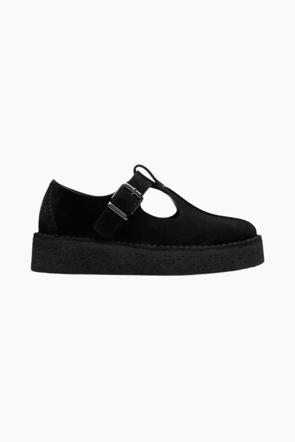 TrekWedge Tbar D - Black Sde - Clarks - Sort 37 billede