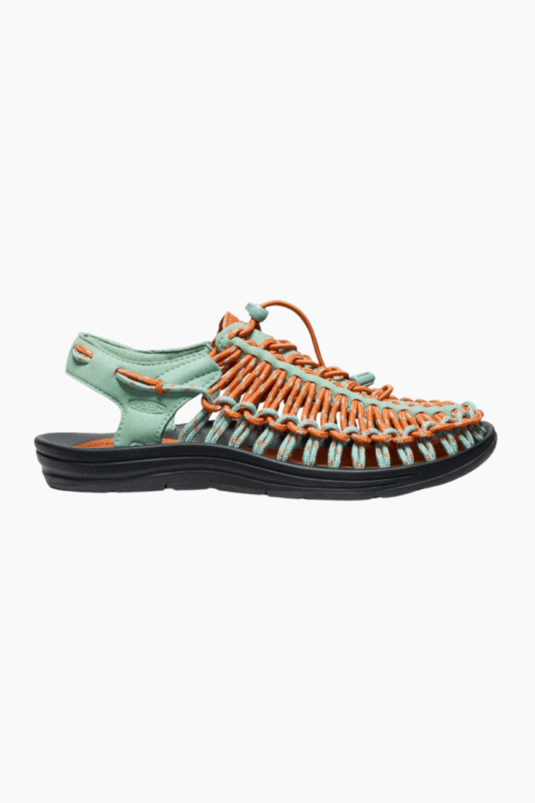 UNEEK Sandal - Granite Green/Gold Flame - KEEN - Mønstret 41 billede