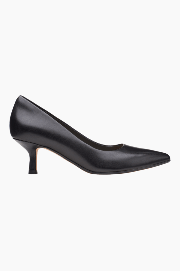 Violet55 Rae D - Black Leather - Clarks - Sort 41 billede