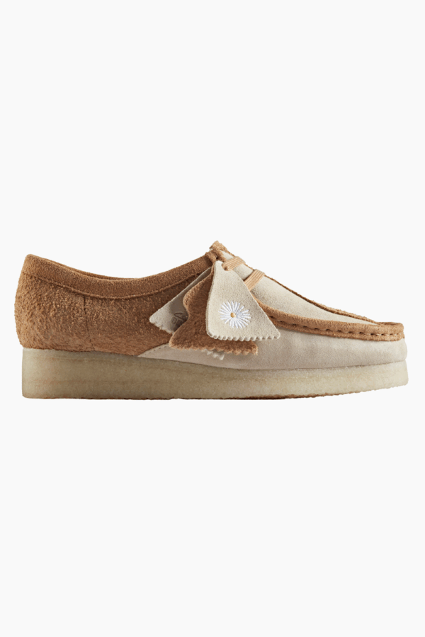 Wallabee. D - Mid Tan Combi - Clarks - Mønstret 41 1/2 billede