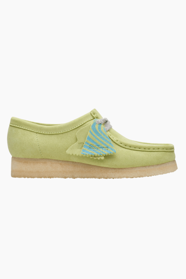 Wallabee. D - Pale Lime Suede - Clarks - Grøn 41/5 billede