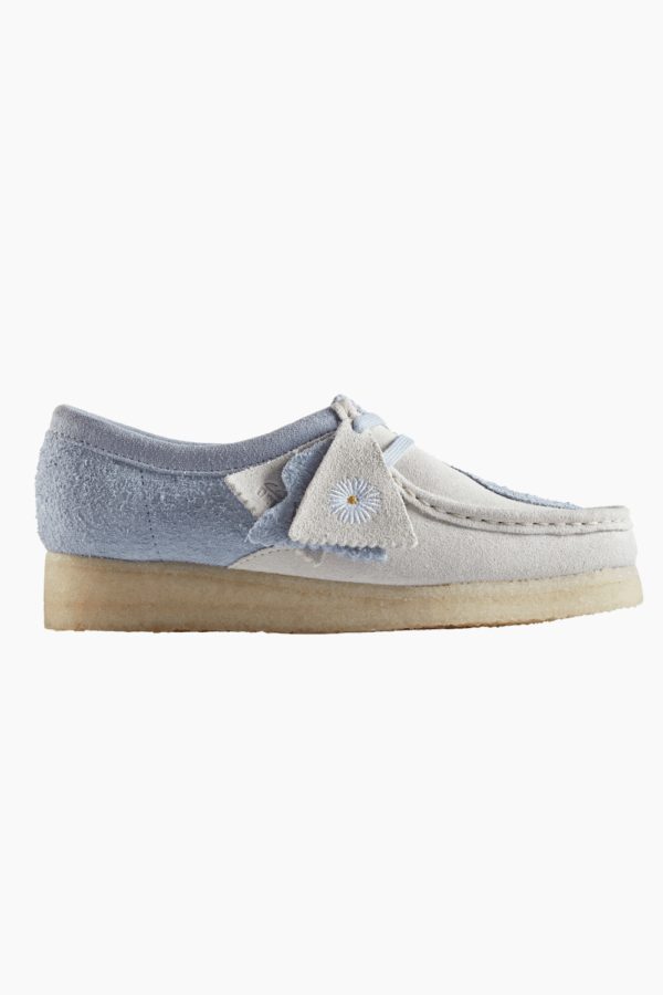 Wallabee. D - Cloud Grey Combi - Clarks - Mønstret 41 1/2 billede
