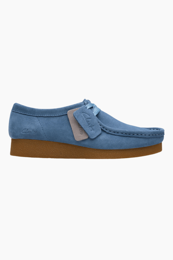 WallabeeEVOSh D - Blue Suede - Clarks - Blå 41 1/2 billede