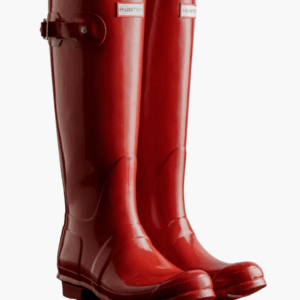 Womens Original Tall Gloss Boot - Military Red - Hunter - Rød 42 billede