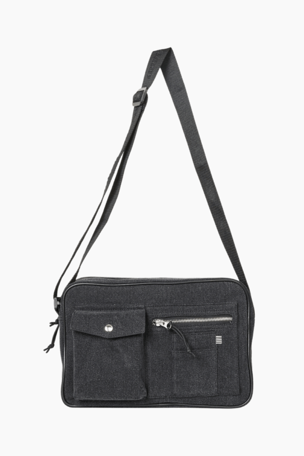 Boutique Washed Cappa - Washed Black - Mads Nørgaard - Grå One Size billede