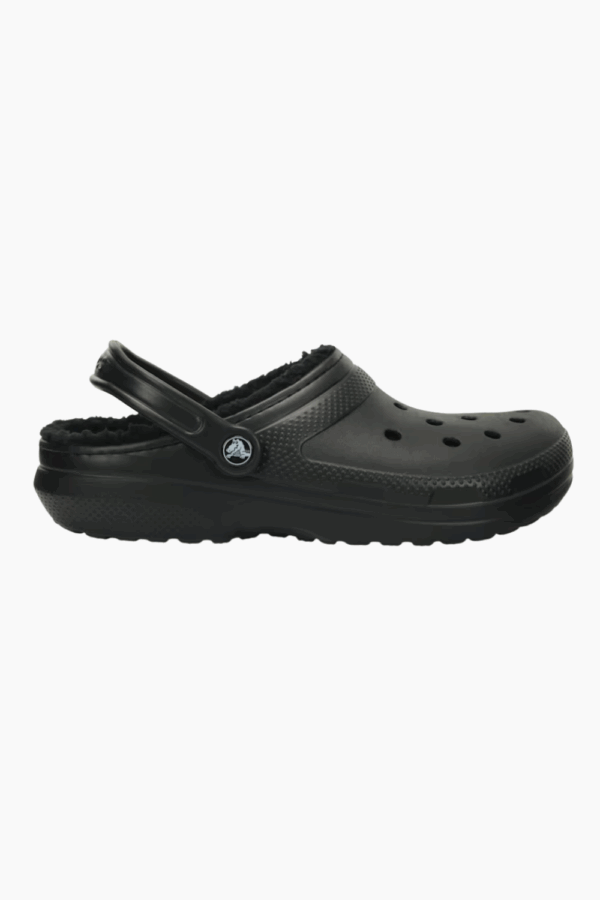 Classic Lined Clog - Black/Black - Crocs - Sort 42/43 billede
