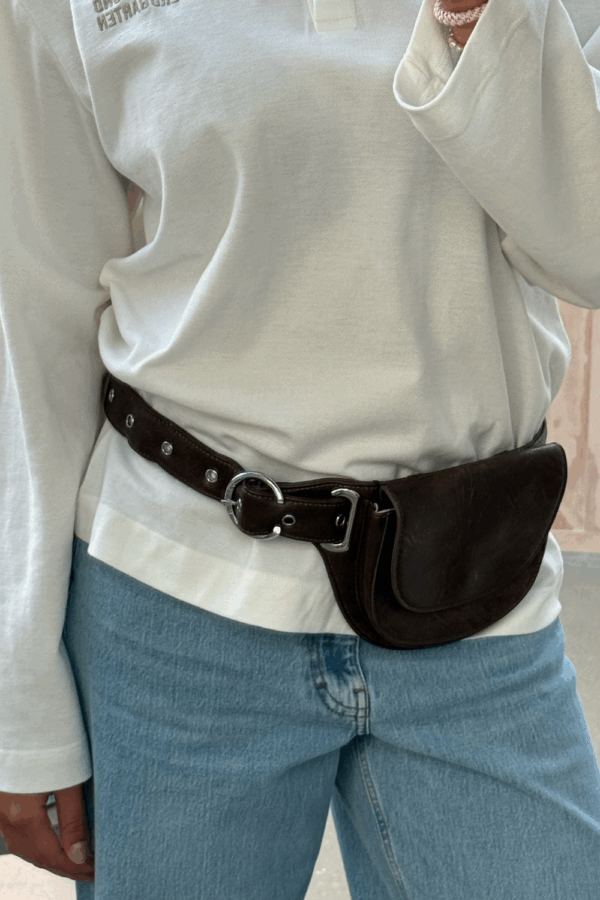 Eliza Belt - Tiramisu - Silfen Studio - Brun One Size billede