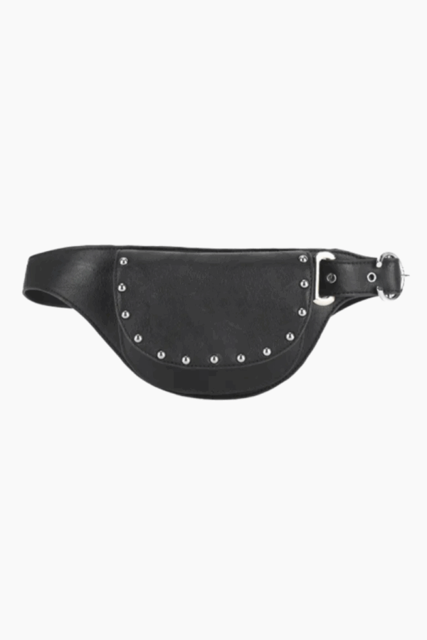 Eliza Belt Studded - Black - Silfen Studio - Sort One Size billede