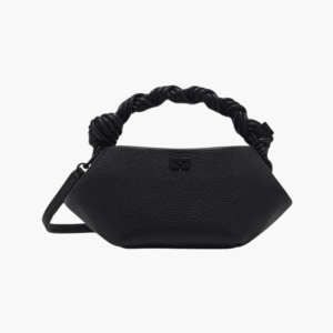 Ganni Bou Bag Mini Grained A6961 - Black - GANNI - Sort One Size billede