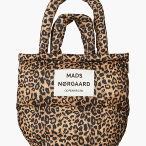 Light Ripstop Pillow AOP Bag - Leo AOP/Black - Mads Nørgaard - Leopard One Size billede