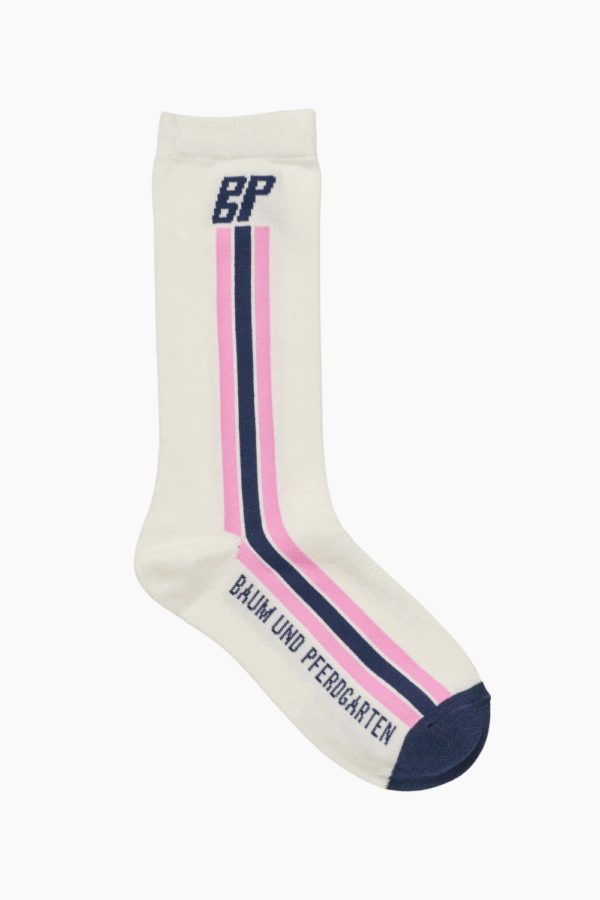 Ling Socks - Creme Pink BP - Baum und Pferdgarten - Creme M/L billede