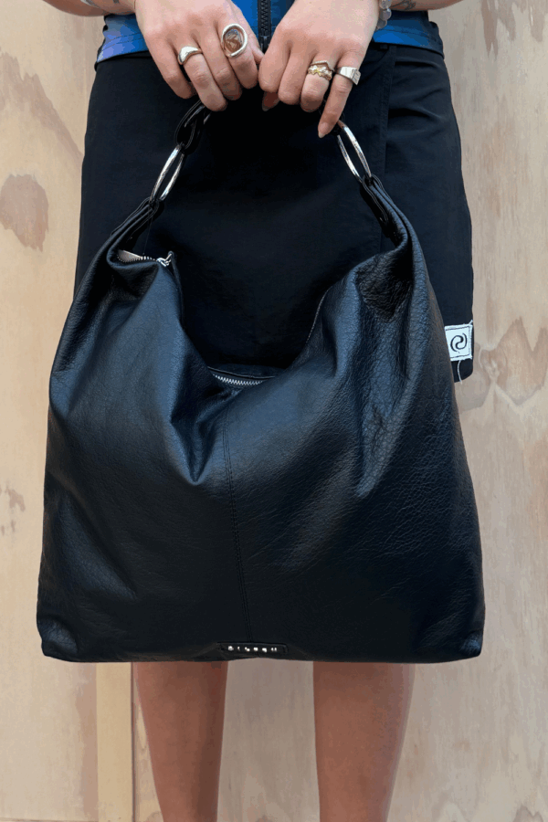 Stevie Shoulder Bag Leather - Black - Silfen Studio - Sort One Size billede