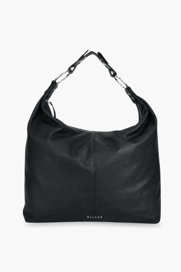 Stevie Shoulder Bag Leather - Black - Silfen Studio - Sort One Size billede