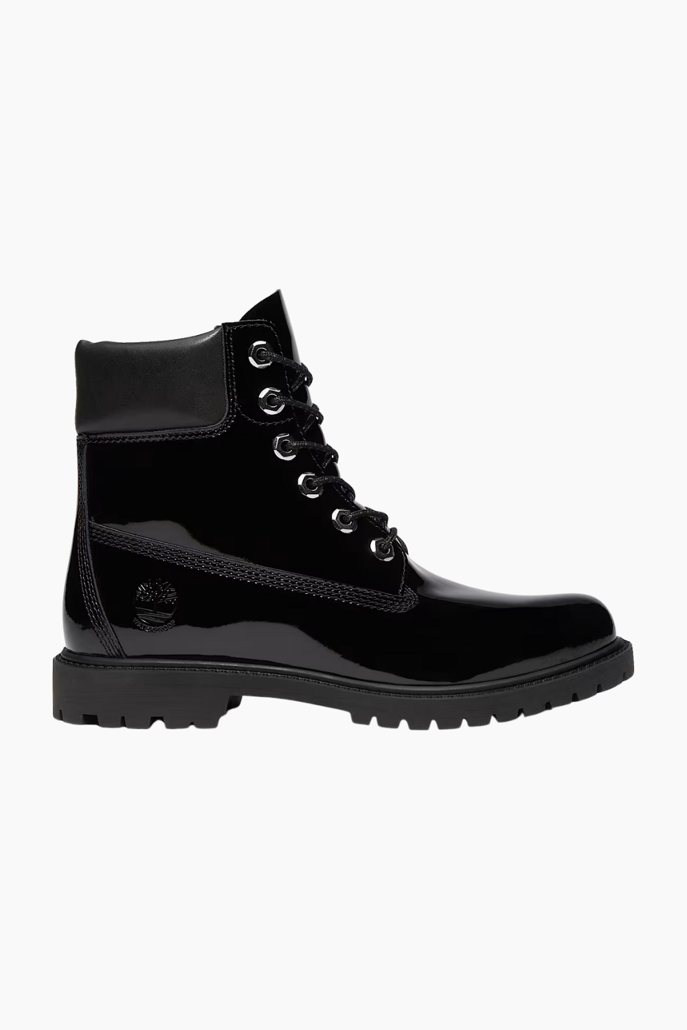 Premium 6 In Lace Waterproof Boot - Black Patent Leather - Timberland - Sort 41 billede