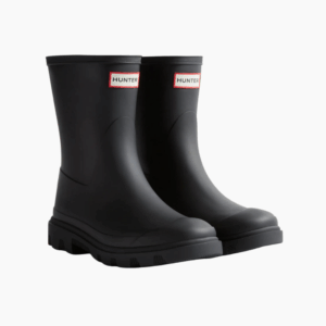 Unisex Downpour Short Boot - Black - Hunter - Sort 42 billede