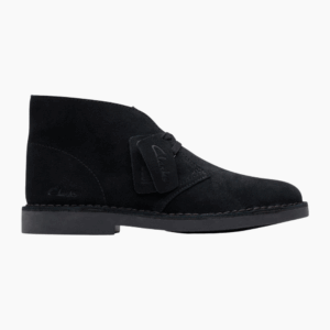 Desert Bt Evo. D - Black Suede - Clarks - Sort 41 billede