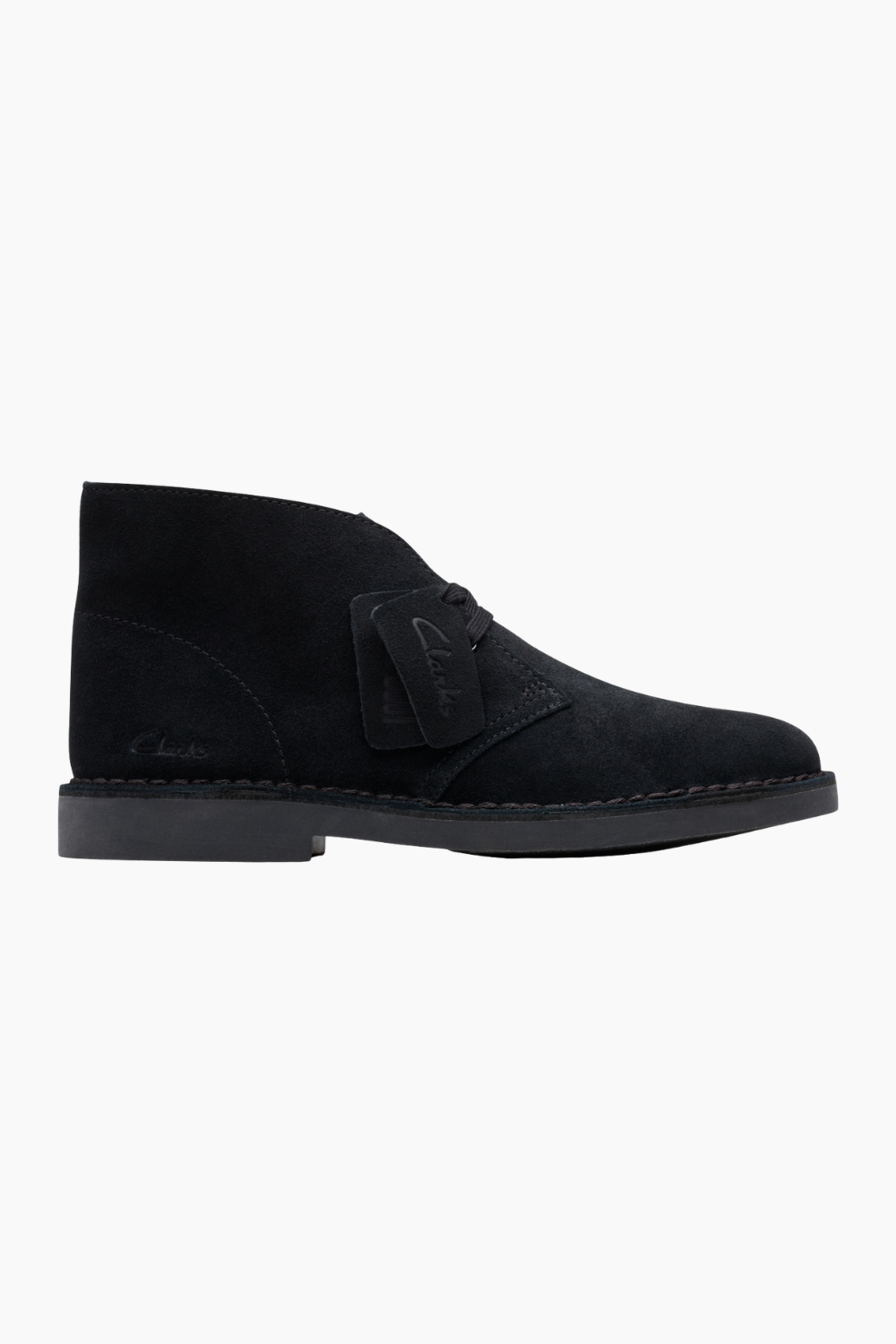 Desert Bt Evo. D - Black Suede - Clarks - Sort 41 billede