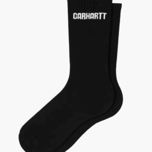 Industry Socks - Black/Wax - Carhartt WIP - Sort 39-46 billede