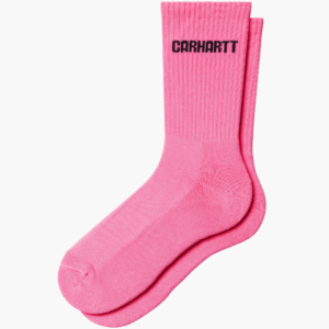 Industry Socks - Lumo Pink/Black - Carhartt WIP - Pink 39-46 billede