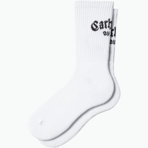 Onyx Socks - White/Black - Carhartt WIP - Hvid One Size billede