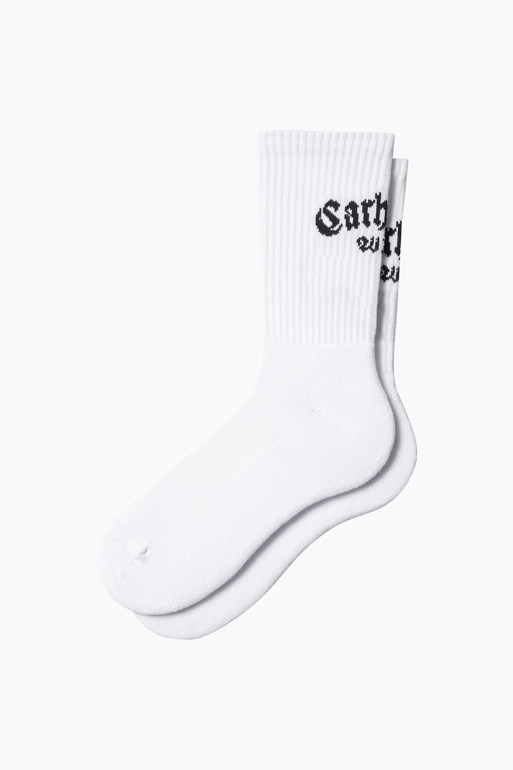 Onyx Socks - White/Black - Carhartt WIP - Hvid One Size billede