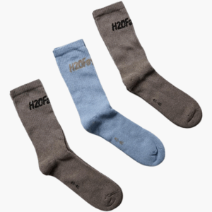 Suck Socks 3 Pack - Brown/Brown/Light Blue - H2O Fagerholt - Brun 40-42 billede