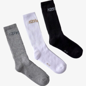Suck Socks 3-pack - Black/White/Grey Mel - H2O Fagerholt - Grå 40-42 billede