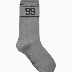 Ling Socks - Grey 99 - Baum und Pferdgarten - Grå M/L billede